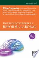 Libro 100 preguntas sobre la reforma laboral
