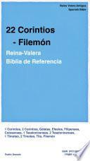 Libro 22 Corintios - Filemón