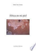 Libro África en mi piel