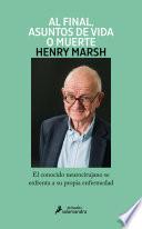 Libro Al final, asuntos de vida o muerte