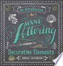 Libro An Introduction to Hand Lettering with Decorative Elements