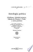 Libro Antología poética
