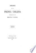 Libro Anuario de la prensa chilena