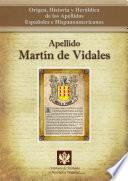 Libro Apellido Martín de Vidales