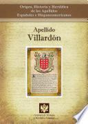 Libro Apellido Villardón