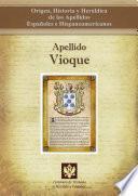 Libro Apellido Vioque