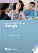 Libro Aprendizaje visible: Feedback
