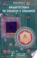 Libro Arquitectura de sólidos y líquidos
