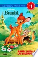 Libro Bambi, Bambi Juega A Las Escondidas
