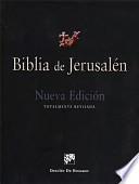 Libro Biblia de Jerusalén