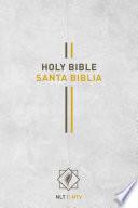 Libro Bilingual Bible / Biblia bilingüe NLT/NTV