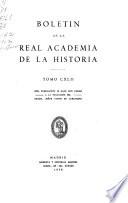 Libro Boletín de la Real Academia de la Historia