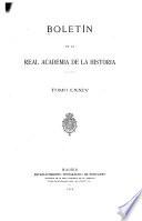 Libro Boletín de la Real Academia de la Historia