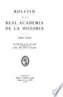 Libro Boletín de la Real Academia de la Historia