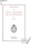 Libro Boletín de la Real Academia de la Historia