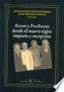 Libro Boom y postboom. Desde el nuevo siglo