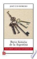 Libro Breve historia de la Argentina