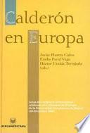 Libro Calderón en Europa