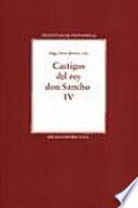 Libro Castigos del rey don Sancho IV