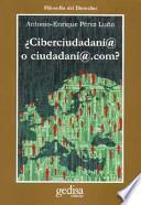 Libro Ciberciudadanía o ciudadanía.com?