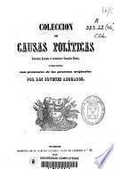 Colección de causas políticas formadas durante el ministerio González-Brabo