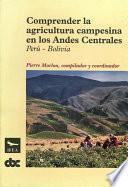 Libro Comprender la agricultura campesina en los Andes Centrales