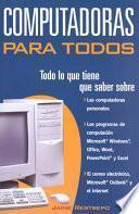 Libro Computadoras para todos