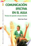 Libro Comunicación efectiva en el aula