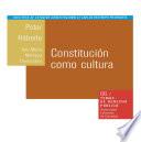 Libro Constitución como cultura