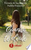 Libro Cuando te olvide
