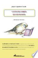 Libro CUENTOS DEL GORRIÓN QUE LEÍA FILOSOFÍA
