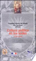 Libro Cultura política en los Andes (1750-1950)