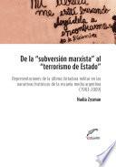 Libro De la subversión marxista al terrorismo de estado