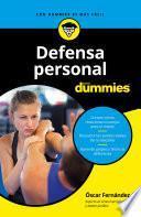 Libro Defensa personal para Dummies
