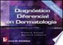 Libro Diagnóstico diferencial en dermatología