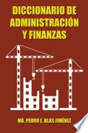 Libro Diccionario de Administración y Finanzas