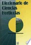 Libro Diccionario de ciencias hortícolas