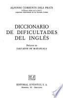 Libro Diccionario de dificultades del inglés