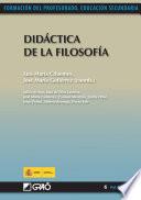 Libro Didáctica de la filosofía