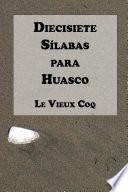 Libro Diecisiete Sílabas para Huasco