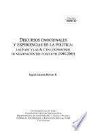 Libro Discursos emocionales y experiencias de la política