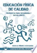 Libro Educación física de calidad : propuesta para secundaria y bachillerato