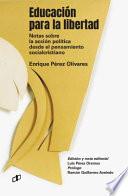 Libro Educación para la libertad