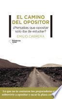 Libro El camino del opositor