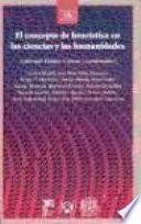 Libro El concepto de heurística en las ciencias y las humanidades