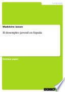 Libro El desempleo juvenil en España