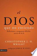 Libro El Dios que no entiendo