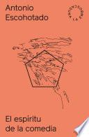 Libro El espíritu de la comedia