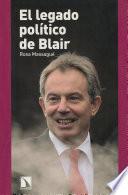 Libro El legado político de Blair