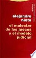 Libro El malestar de los jueces y el modelo judicial
